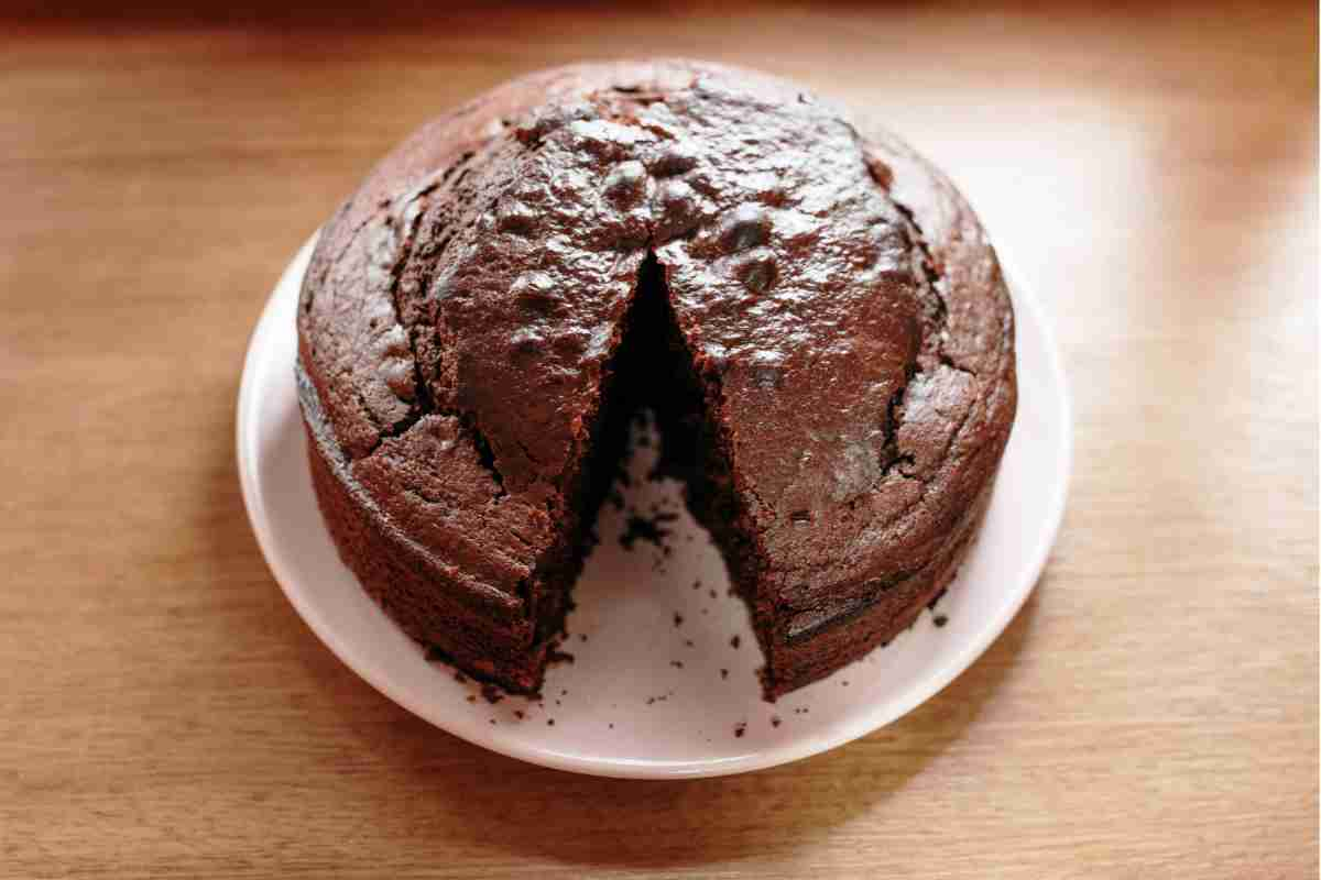 Torta del Lupo al cioccolato e vino rosso