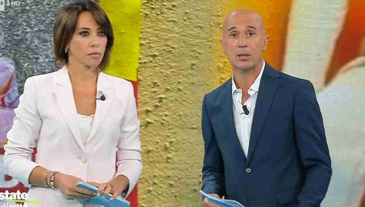 rai uno aggressione in diretta