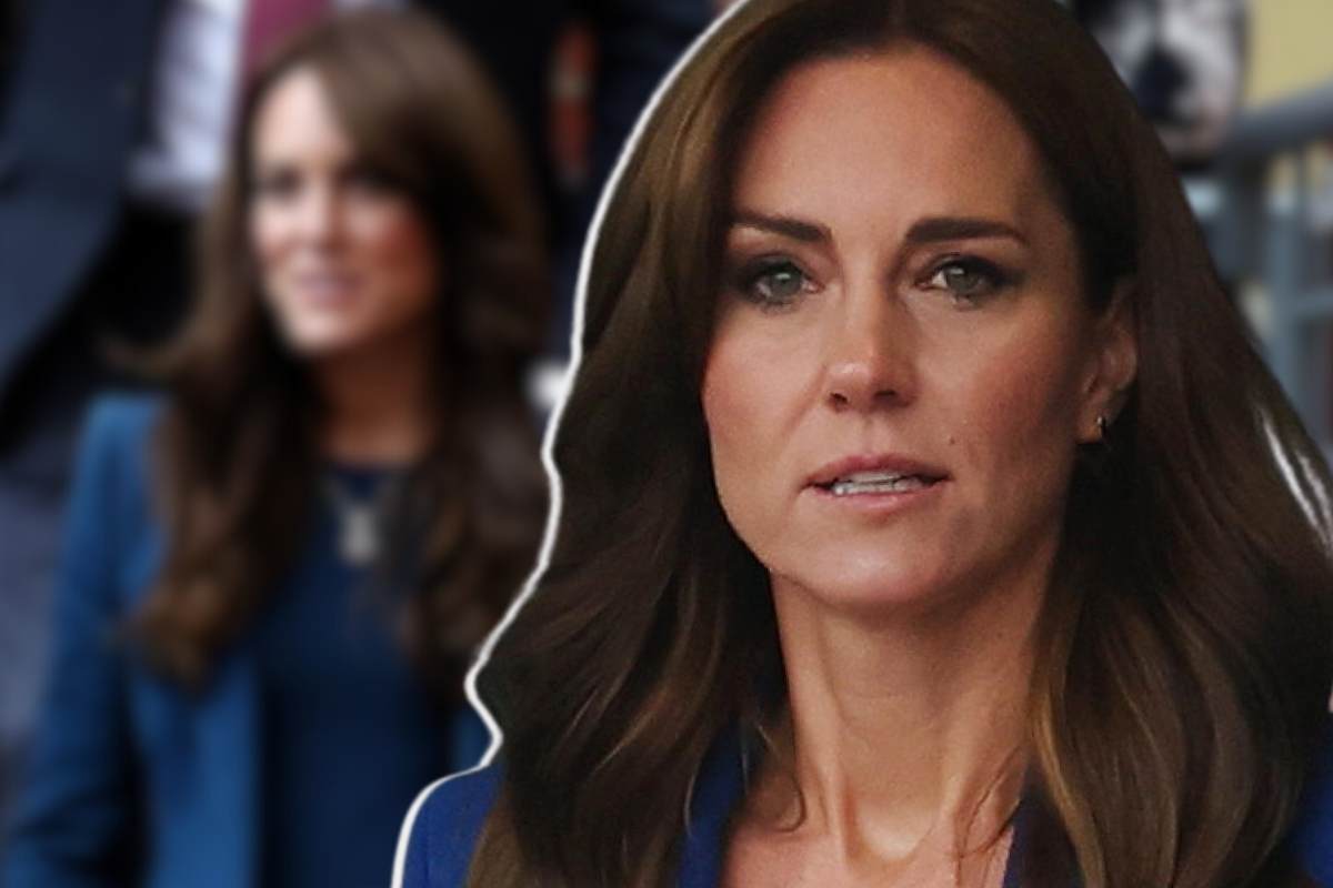 Kate Middleton foto senza capelli