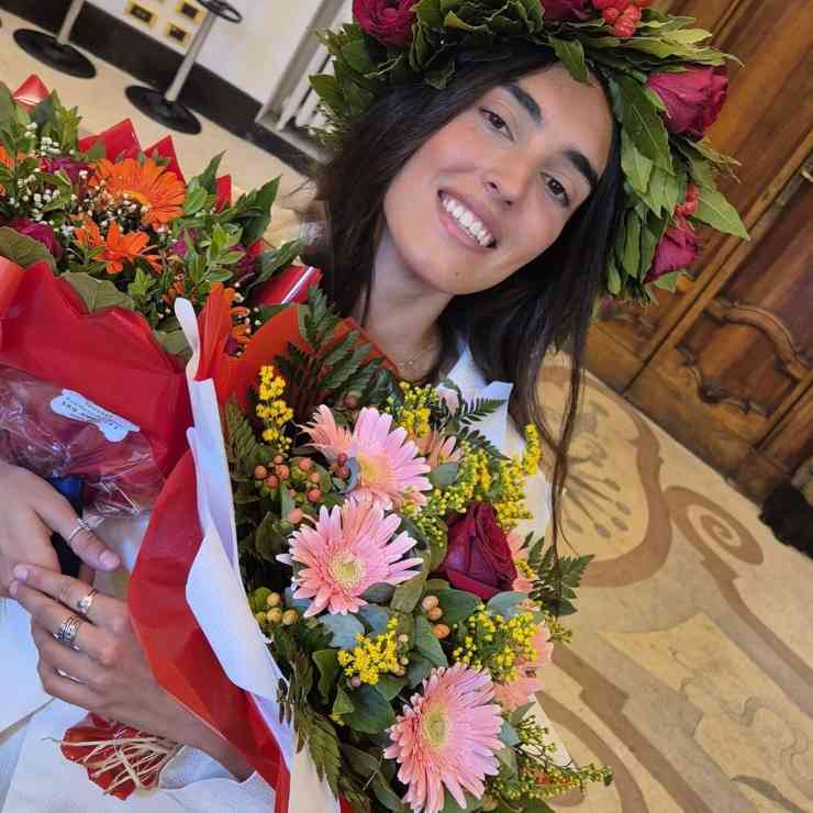 Giulia Violati figlia Maria Grazia Cucinotta