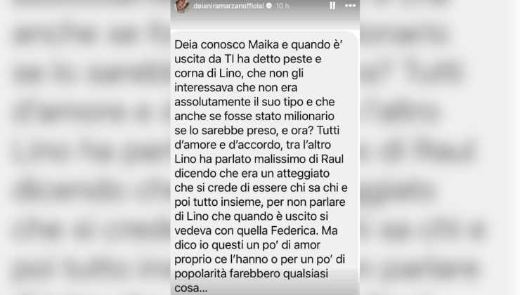 temptation island verità lino e maika