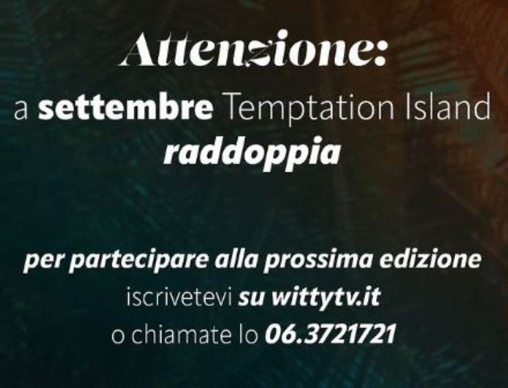 Temptation Island nuova stagione