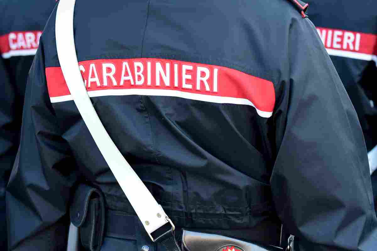 Tempestivo l'intervento dei carabinieri