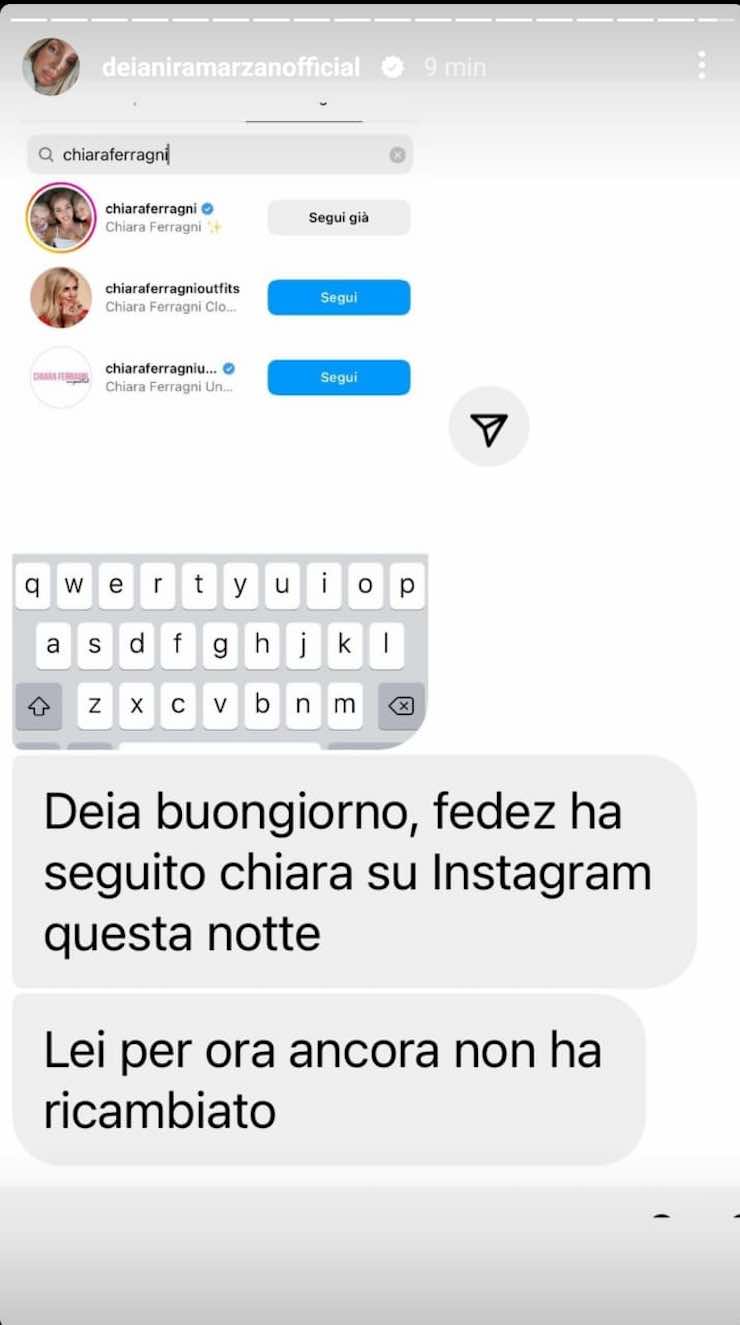 ferragnez di nuovo segui