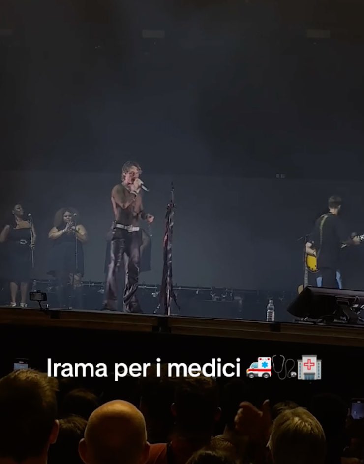 irama malore al concerto