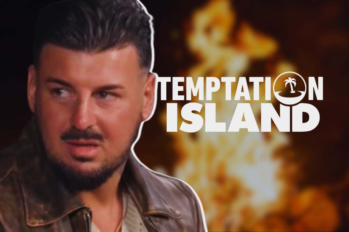 temptation island gesto lino di nascosto