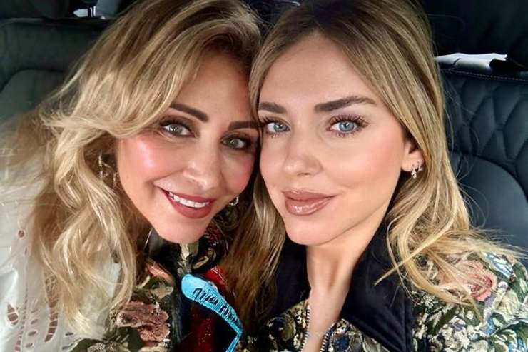 flirt chiara ferragni fa infuriare la madre