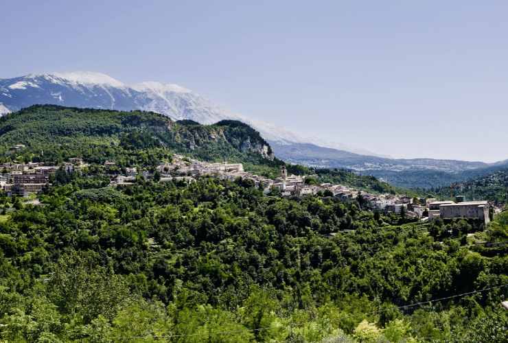 Il paese termale in Abruzzo