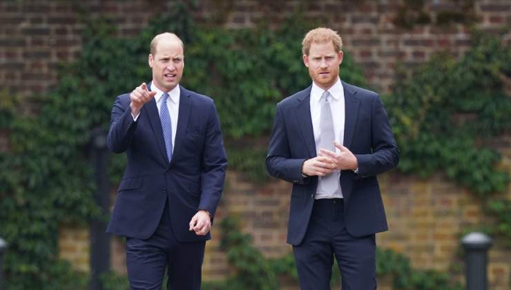 Harry e William grave lutto