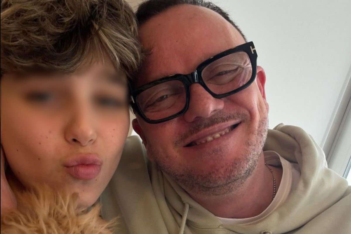 gigi d'alessio, figlio andrea gelo su instagram