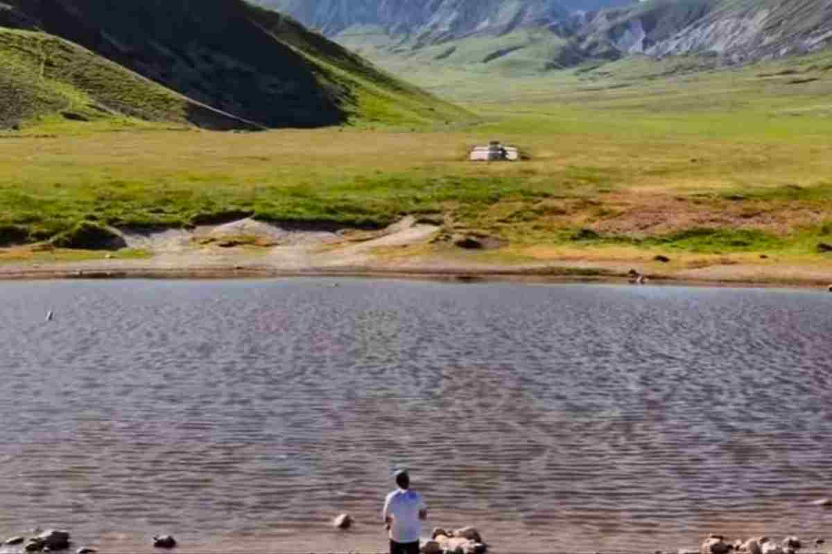 Il laghetto Pietranzoni foto IG lontheroad inabruzzo.it