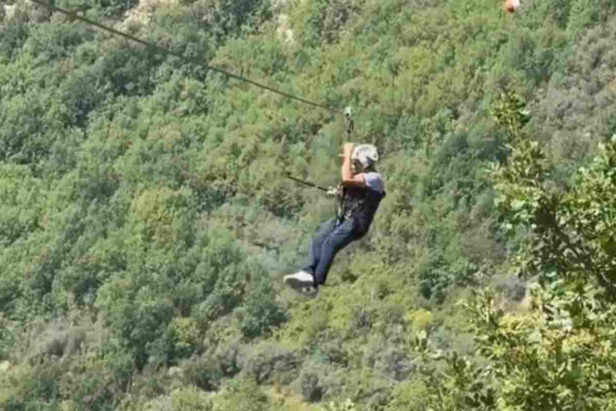 Ecco di che si tratta foto IG ziplinemajella inabruzzo.it